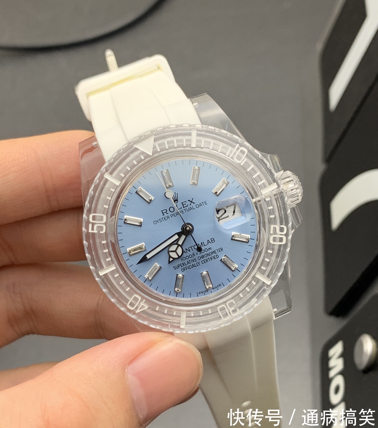 大富 大富说表:GR2021新款劳力士潜航者水晶系列腕表来袭