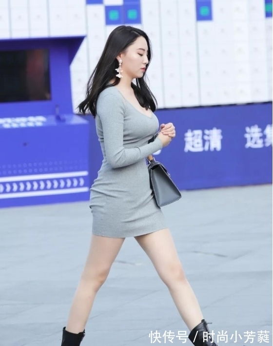 美女|美女这身穿搭足够大气，不过这样子去上班不好吧？