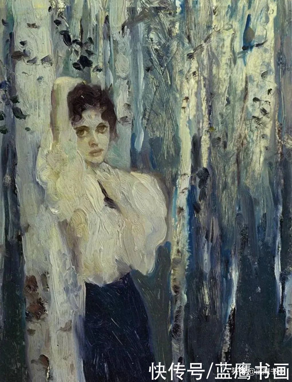 杨飞云!她以妻子为模特,创作出了唯美的绘画作品,才子佳人却遗憾分手