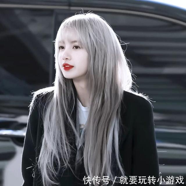 铁刘海儿|Lisa也逃不过的宝藏发色！粉橙色少女，银灰色吸睛，看看你是哪款