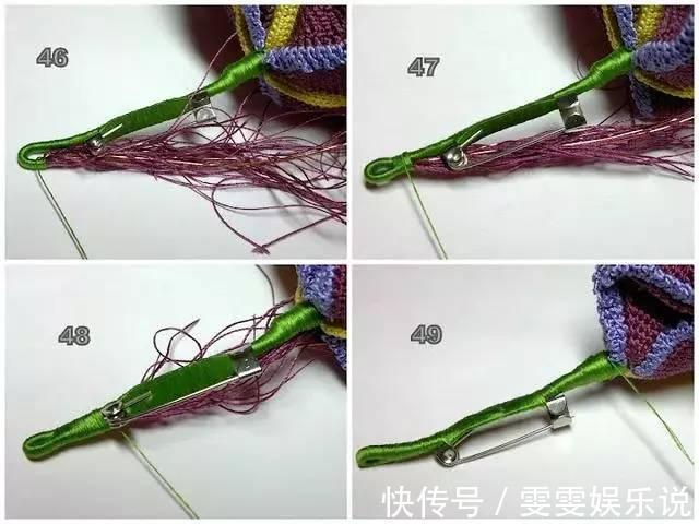 diy！见过这些钩花，你就知道立体钩花有多美！会钩花的织女太了不起