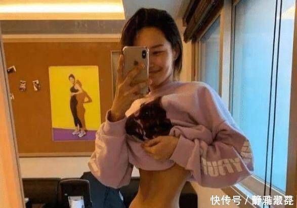 马甲线|21岁女孩健身房变成“纸片人”,瘦身达到新高度,亮出马甲线