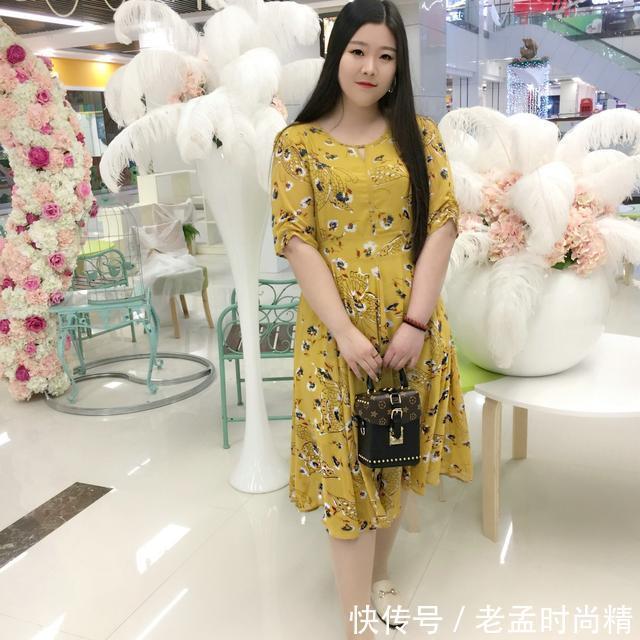 傲人 胖MM专属连衣裙,轻松穿上显瘦效果