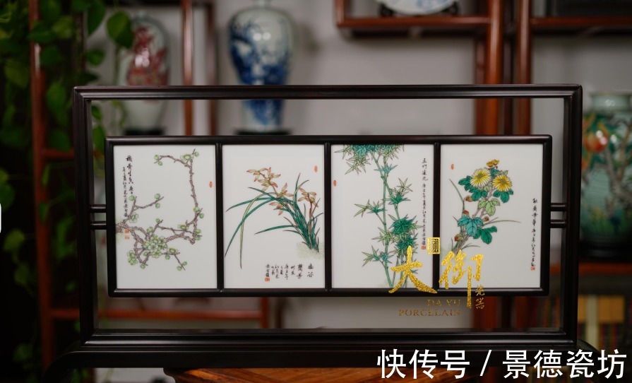 江西省#大御瓷器江月光——中国陶瓷艺术大师陆如关门弟子,当之无愧的古彩顶流!