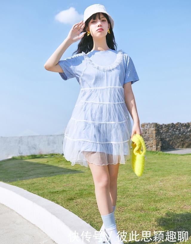 甜美|日常穿搭:纱裙这样穿,打造最完美的夏日风情