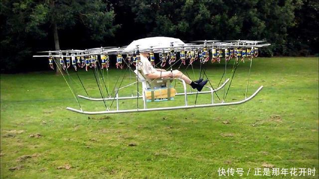 大爺自造“飛行器”，成本僅3500元，起飛的瞬間令人想不到！