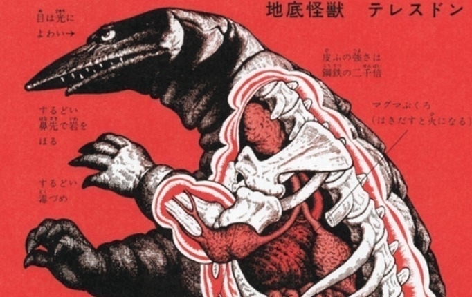 金谷桥|奥特曼怪兽身体构造图被公开,金谷桥长这样,布鲁斯设定被揭晓