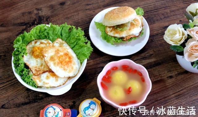 面包片|晒晒我家七天早餐，妈妈亲手做六天，出去吃一天，对比一下哪个好