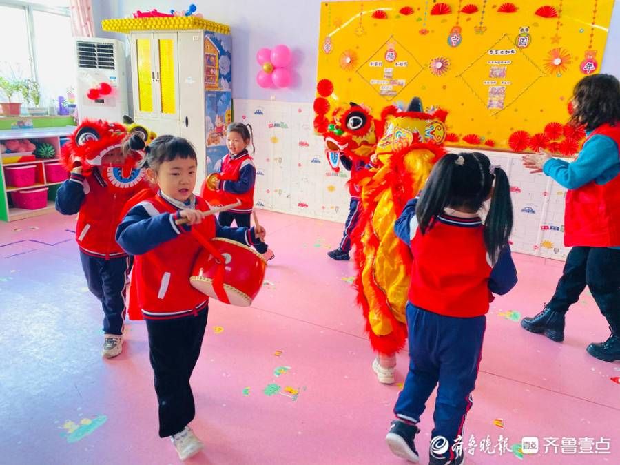 华新社区|上高街道华新社区在辖区幼儿园举办“萌虎生威”大庙会活动