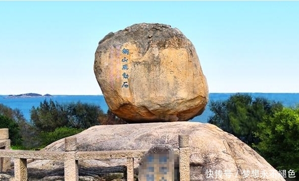 200吨巨石悬空屹立，千年不落被誉“第一奇石”
