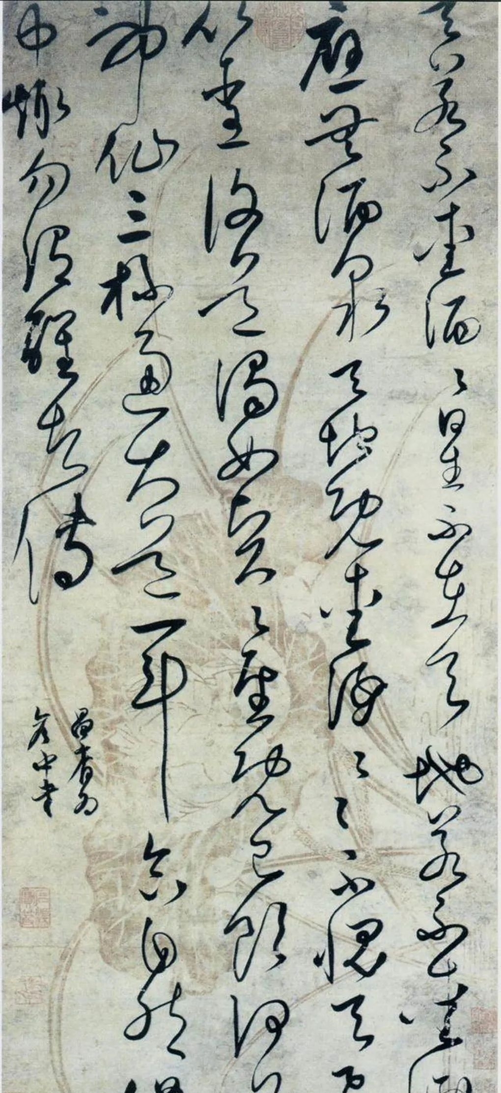 书法家宋广创作的《太白酒歌轴》,是历代文人墨客当中的典型代表