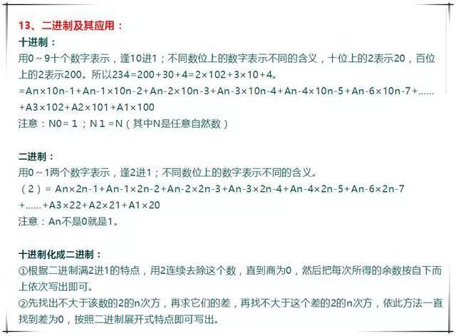 太完整了！小学1-6年级数学公式+定律一网打尽！