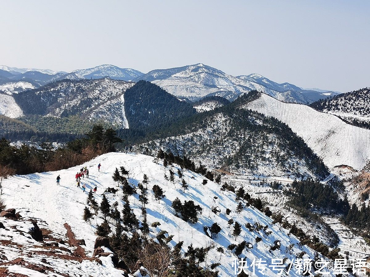 四明山镇|宁波两座华盖山，赏雪胜地，莫错了方向