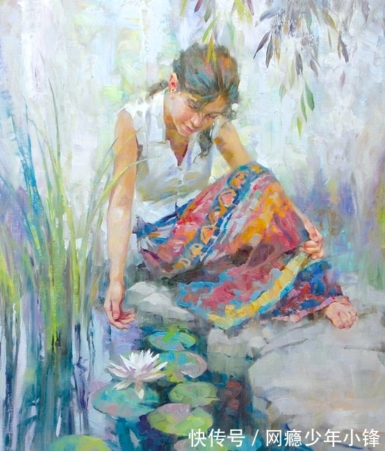 肯塔基大学!美国芝加哥艺术家约翰·迈克尔·卡特油画作品欣赏