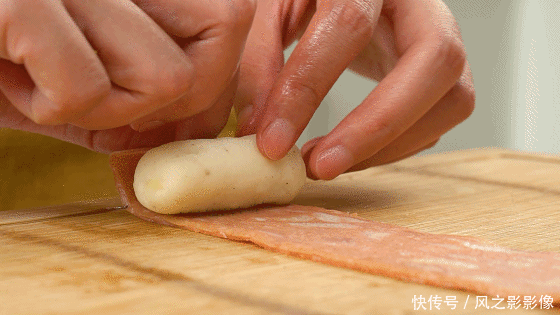 照烧汁|秋天这个食材不要错过,养胃益气,5块钱管饱!一卷就搞定!