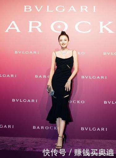 娜扎穿吊带鱼尾裙耀身材,但发型却暴露隐藏问题,想藏都藏不住!