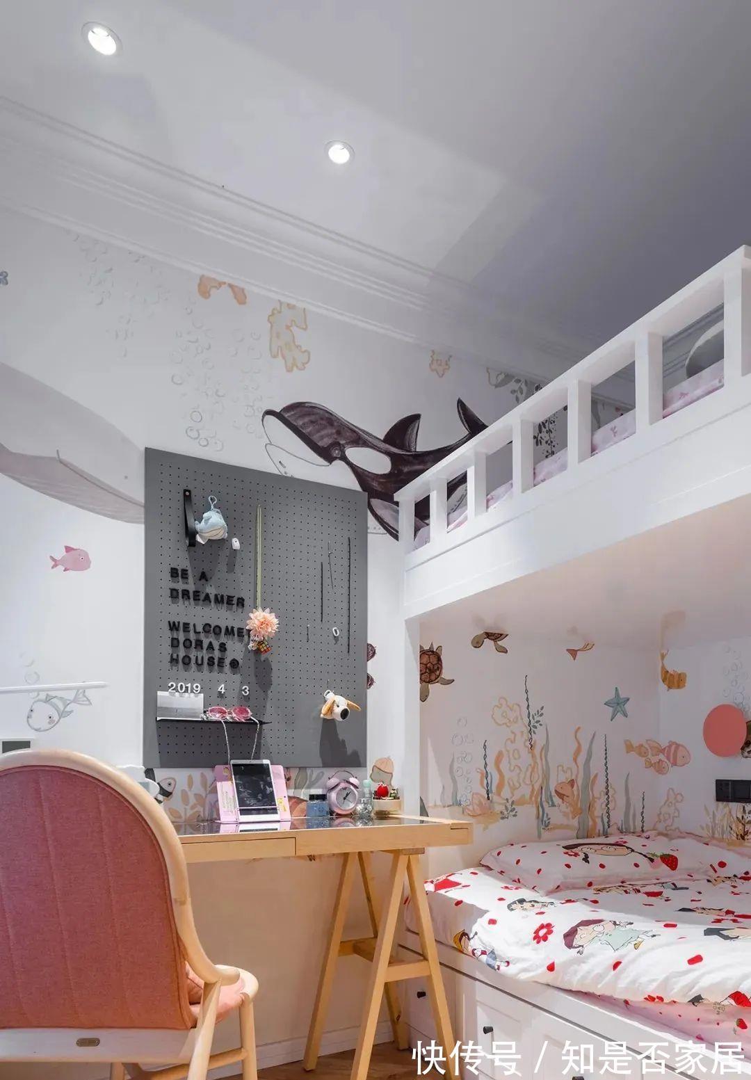 上下铺|二胎床别买上下铺，占地方还不好看，靠墙做个到顶床美观又省空间