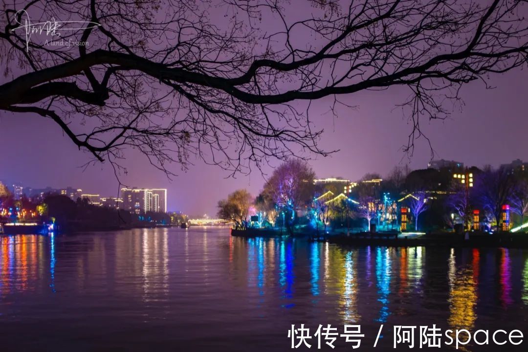 运河|随拍夜杭州之：冬雨迷蒙中，遇见运河遇见直街