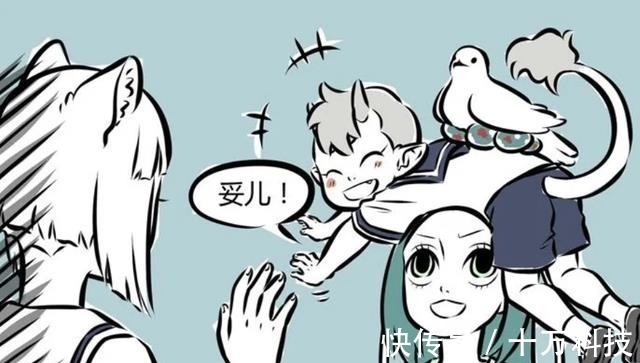 精卫|非人哉在头顶上养孩子精卫你这怕是来开玩笑的吧