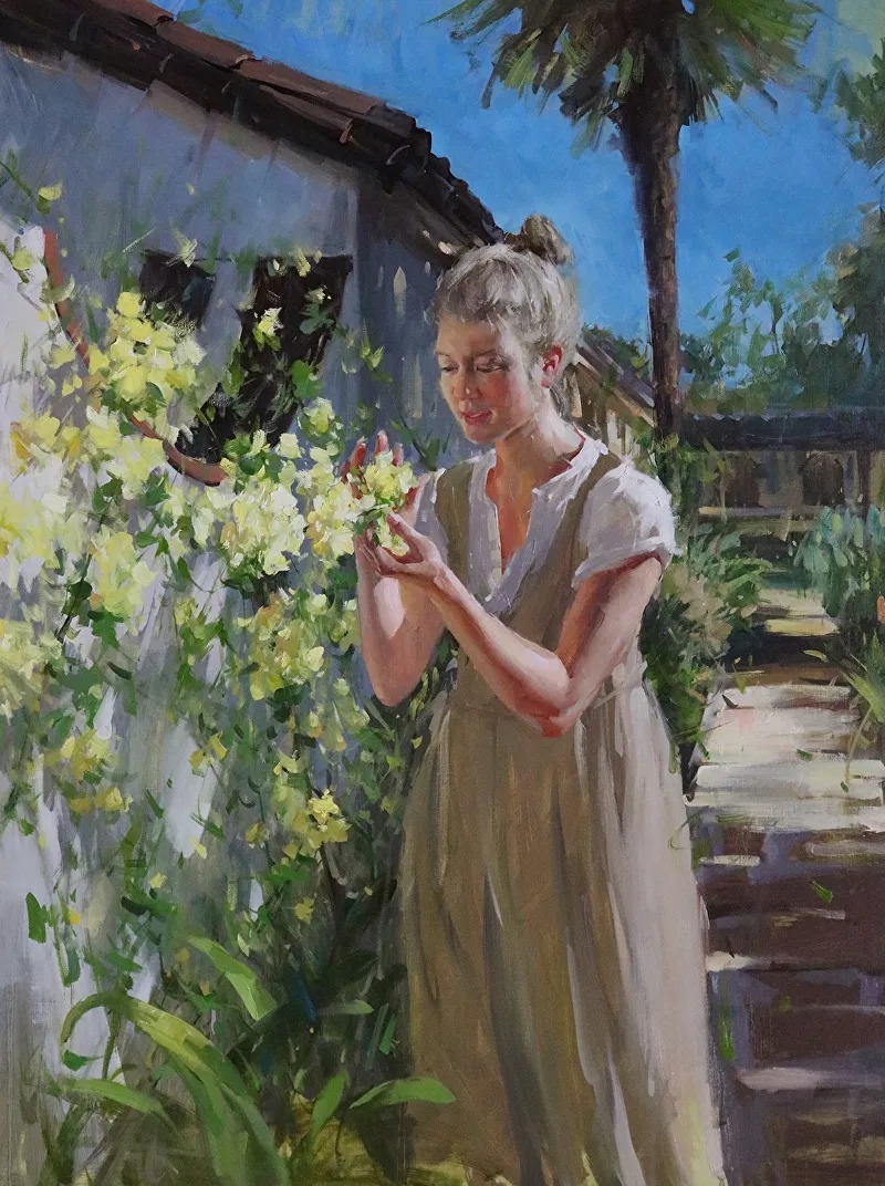 笔力独到，气势如虹，看看这二位的油画