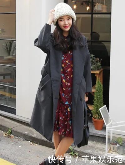 无可救药|秋冬穿大衣+裙子,美得无可救药!