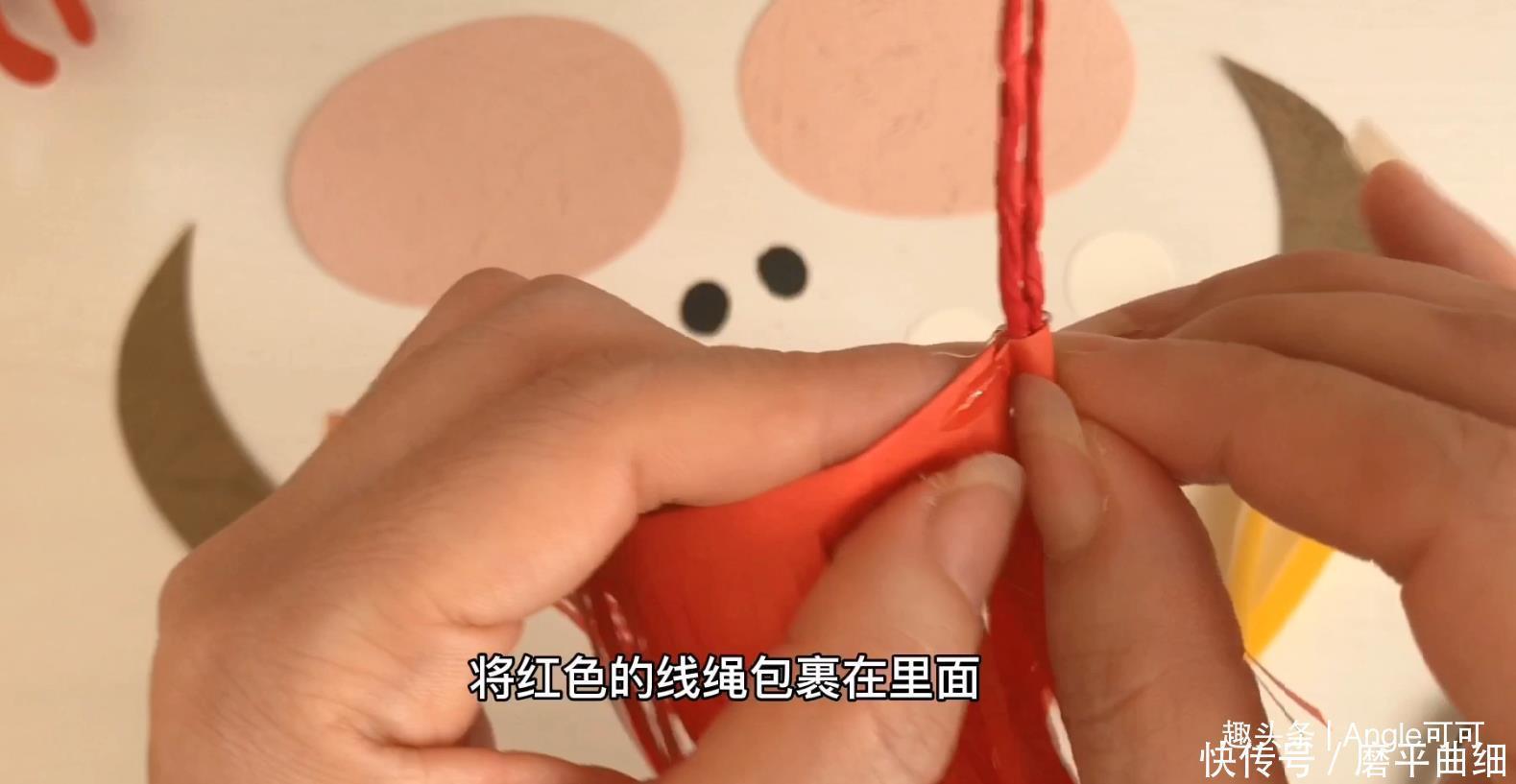 牛年装饰小手工,可可教你自己动手做一个,简单几步就能搞定