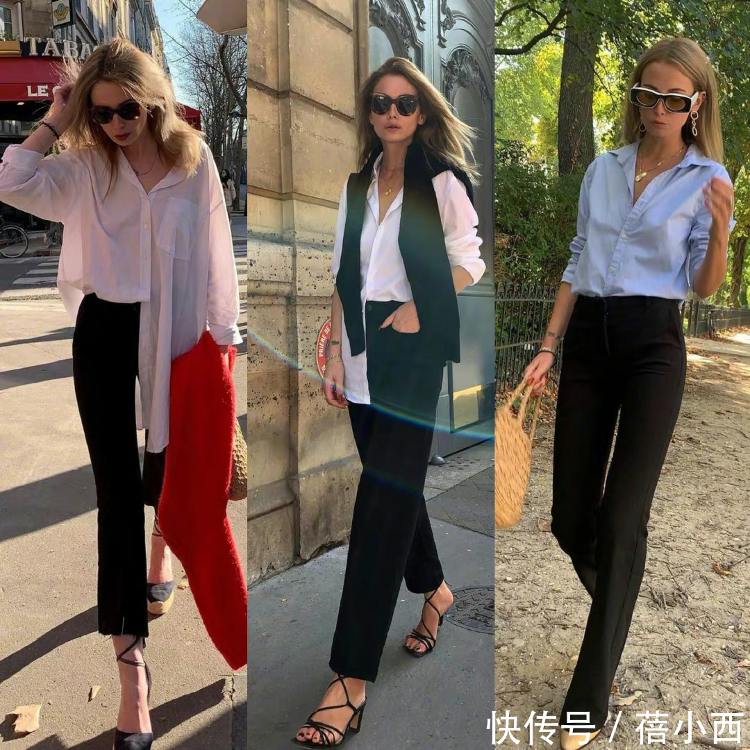 基础款|衬衫的街头时尚感怎么穿?学会这4种“万能”穿搭,时髦又高级
