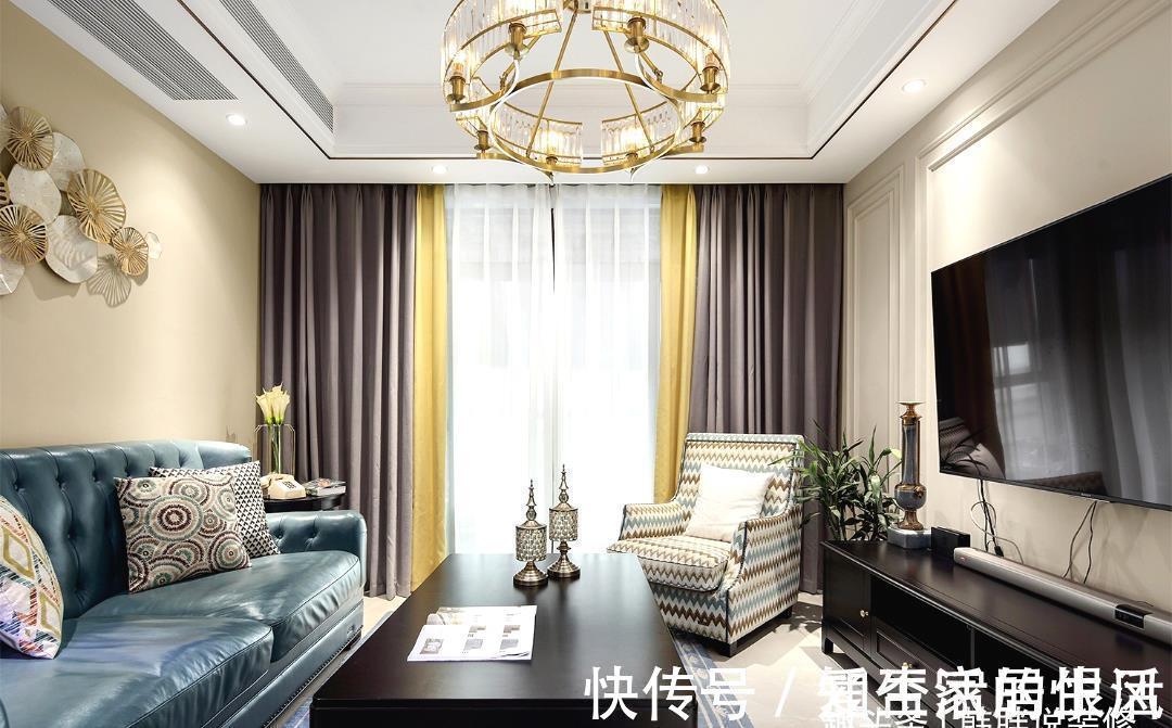 天花板|砸40万装修130㎡新房，中岛台设计是亮点，最爱三段式卫生间