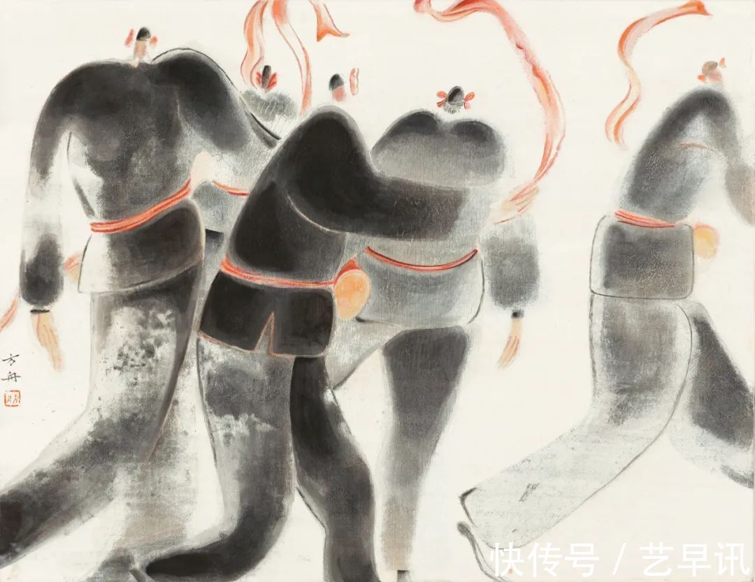 鼓乐@工·无界 | 洪方舟-工笔画赏析