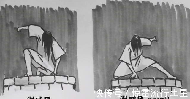 哆啦画师绘制贞子的不同出场方式,JOJO风很酷,奥特曼风让人怀念