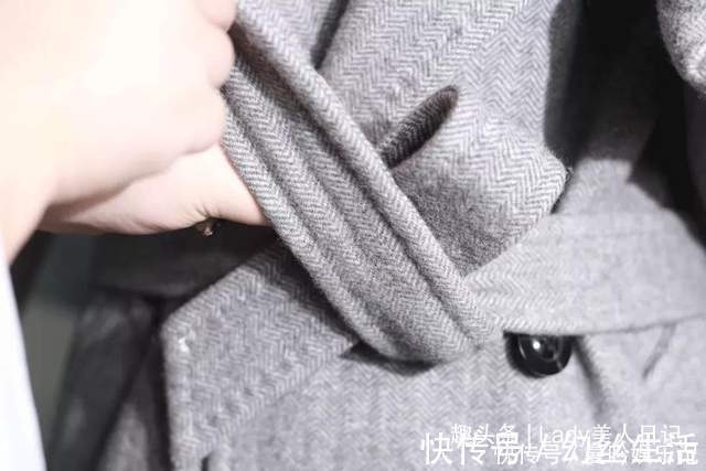 风衣后面的腰带怎么系有6种系法,可能你一种都还不会!