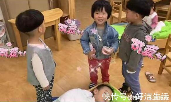老师|“最贪睡宝宝”走红,全班师生一起围观睡觉,网友:全场最靓的仔