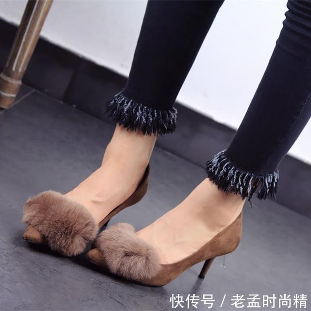 尖头 想要显得双腿细又长一双尖头高跟鞋才是重点