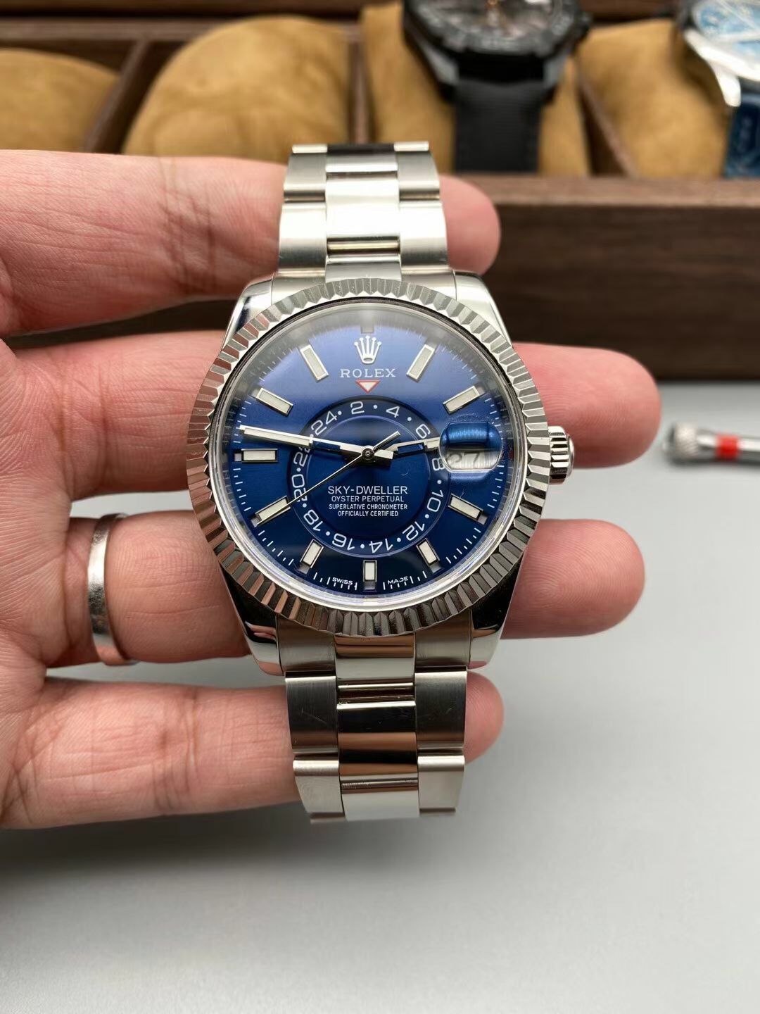 这一种蓝，来自天行者