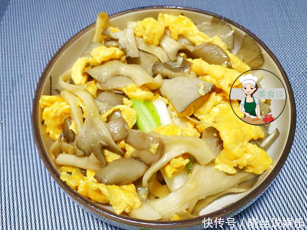 平菇|平菇炒鸡蛋,滋补强身,蛋白质是猪肉的4倍,孩子多吃体格好