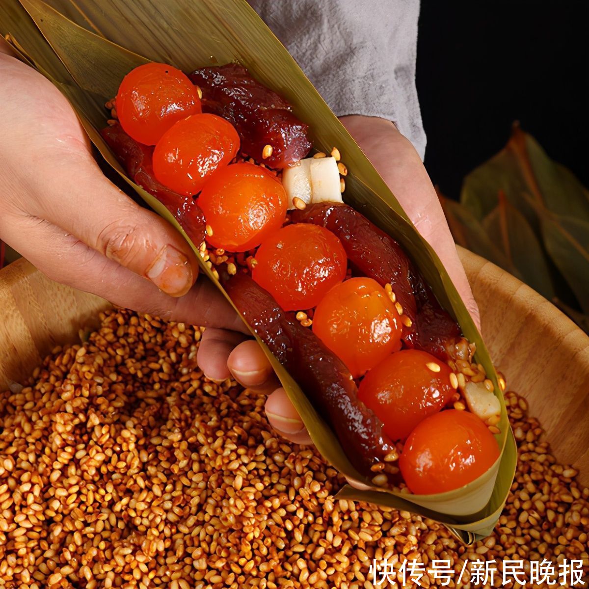 豆沙粽|全国哪些区域爱吃咸口粽？来看这份端午大数据