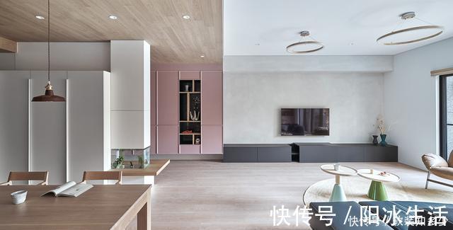 层架|一家三口住在这素雅别致的环境中,真令人羡慕,这是怎么装饰的呢