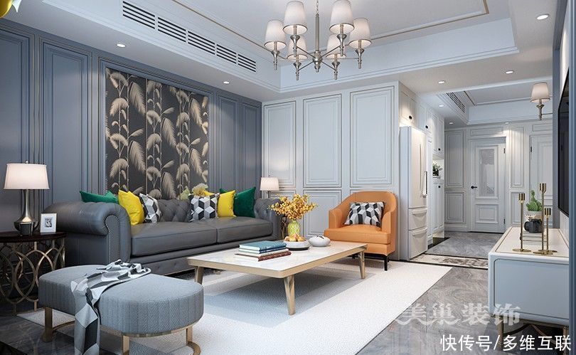 护墙板|三世同堂200平复式大house,轻奢优雅,满足媳妇的贵族梦