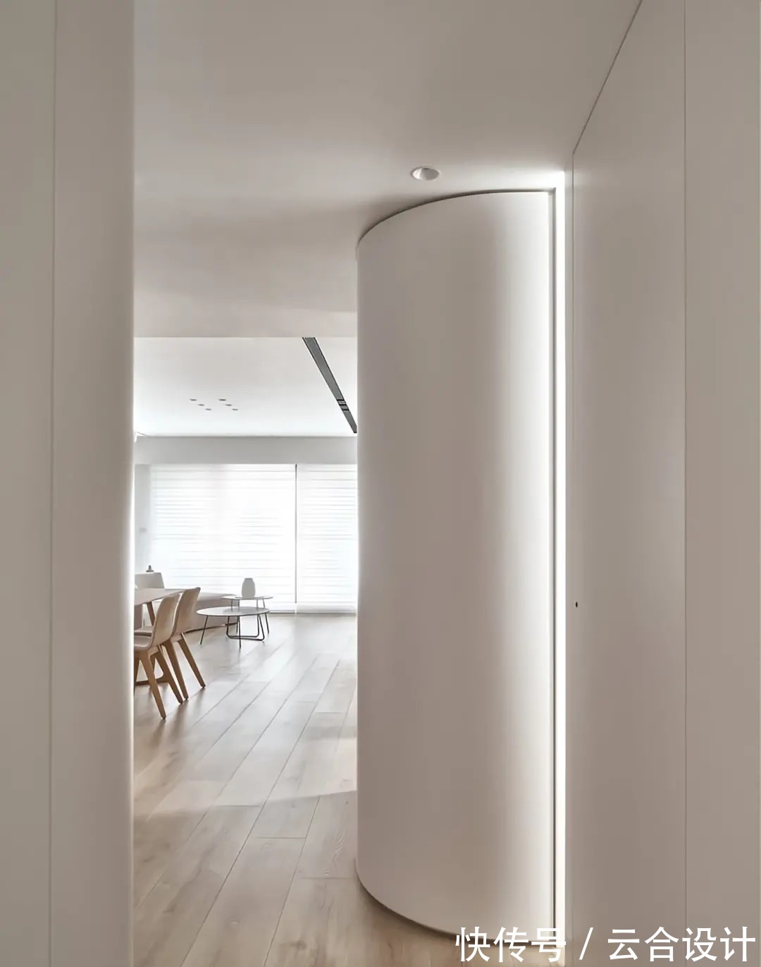 人造景观|云合设计——震惊!这房子真的只有不到100㎡?设计师也忒牛了!