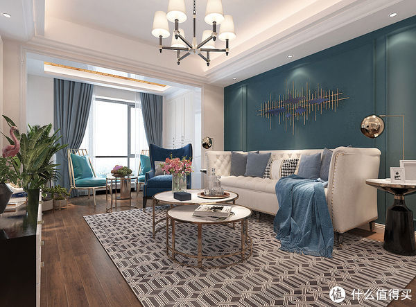 玄关|看了她家的轻奢风装修,羡慕了,全屋低调、内敛又不失高贵和奢华