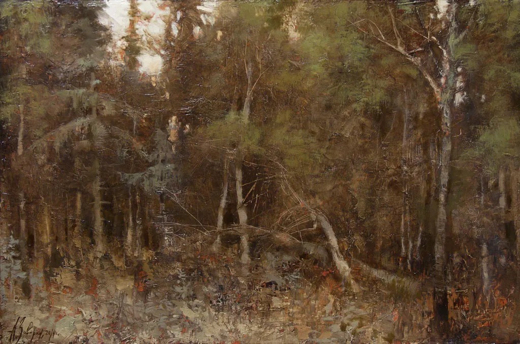 笔触@笔触率性,优雅朦胧的风景油画,迷人!