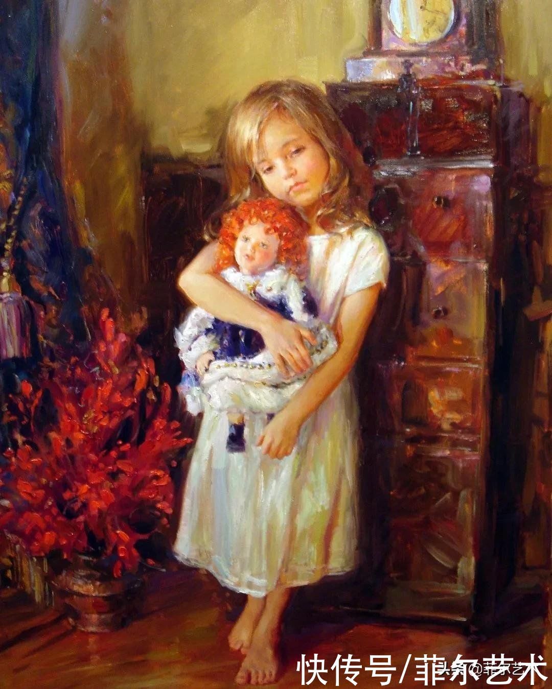 弗拉基米尔&俄罗斯画家弗拉基米尔人体油画里的美女,美得让人难忘