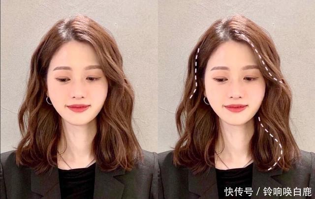 弧度|今年“木马烫”发型火了,自然清新又有气质,换上颜值会提高