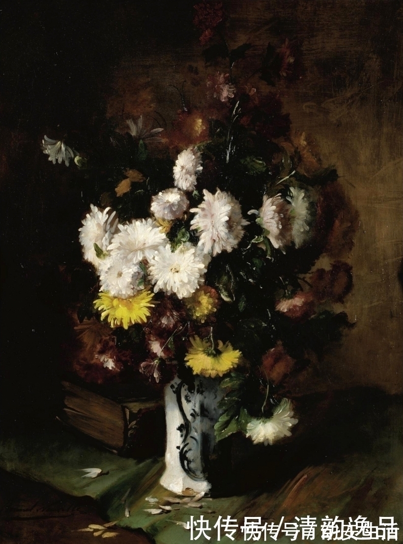 巴黎&法国画家,阿尔弗雷德·阿尔勒·布吕奈尔·德·纳维尔,油画作品欣赏