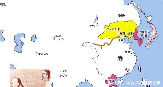 扩张|日语版的清朝扩张版图:你能看出日本人的别有用心吗?