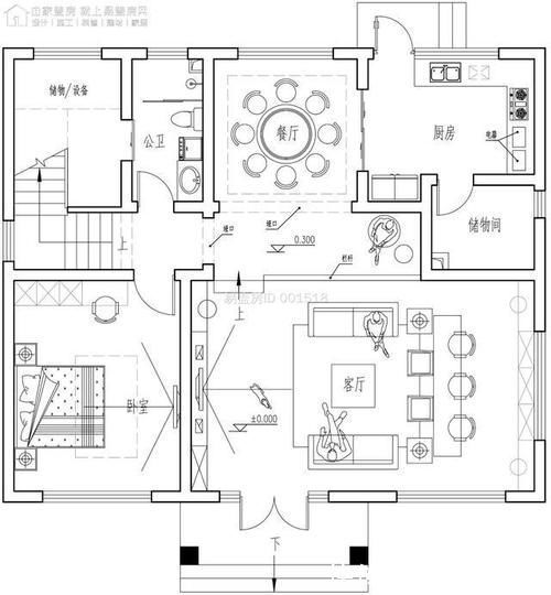 四层|11.3×11.7米新中式四层别墅，4个客厅这样的户型喜欢吗