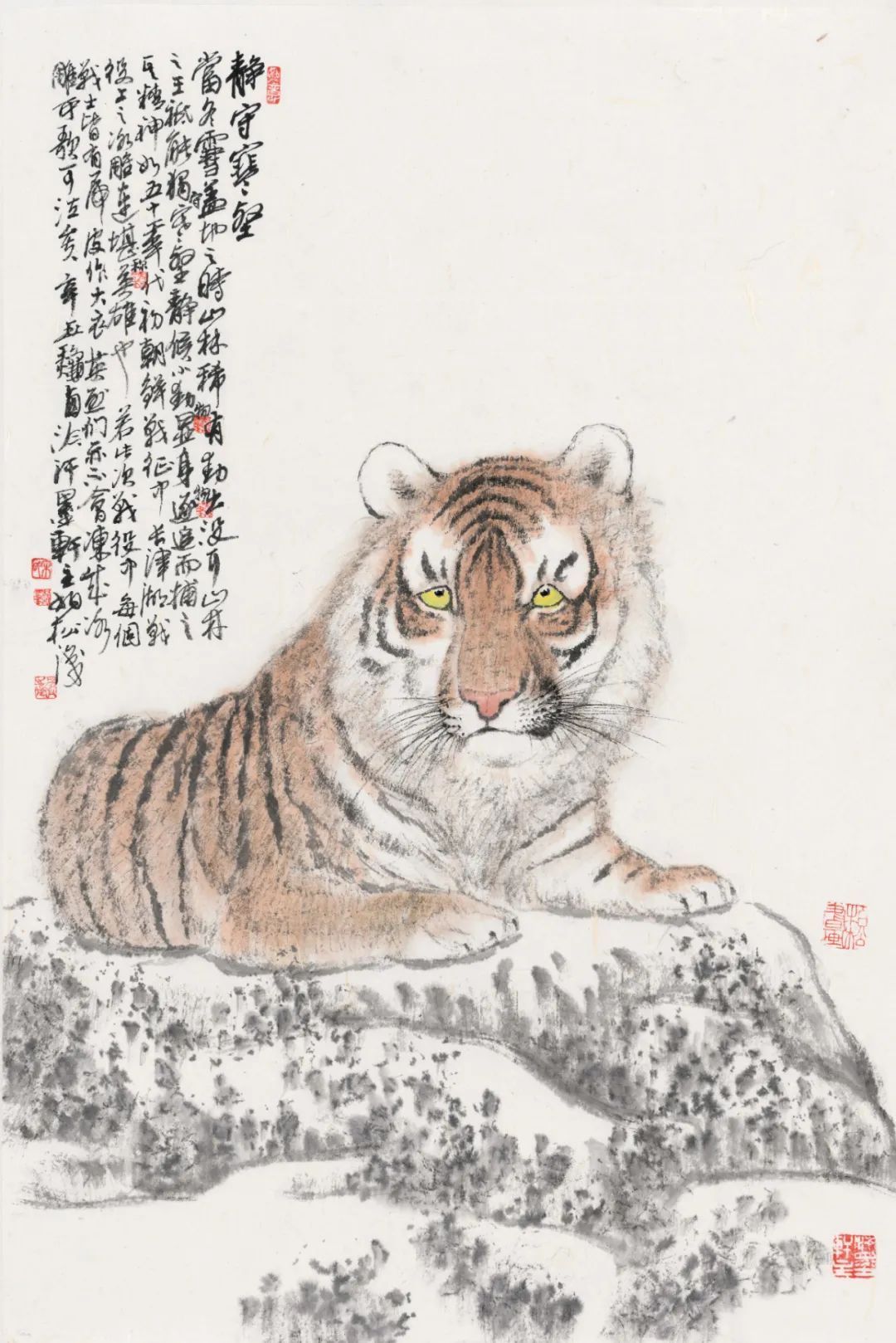 弃武从文!笔歌墨舞·喜庆元宵——壬寅2022年宋柏松国画作品鉴赏