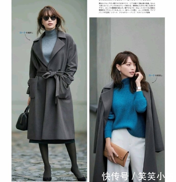 显高|冬季,小个子怎样穿大衣才能显高又显瘦?