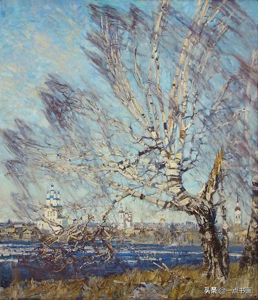 美术学院#阿巴库莫夫:被誉为俄罗斯的金笔,其画笔下都是净化的世界