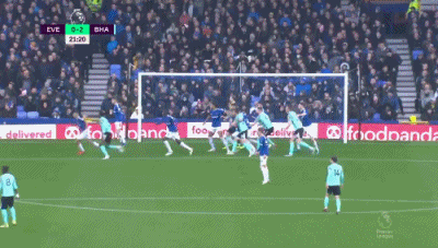 丹-伯恩|丹-伯恩后點(diǎn)頭球破門，布萊頓2-0領(lǐng)先